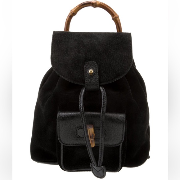 Gucci Suede Backpack - Picture 3 of 5